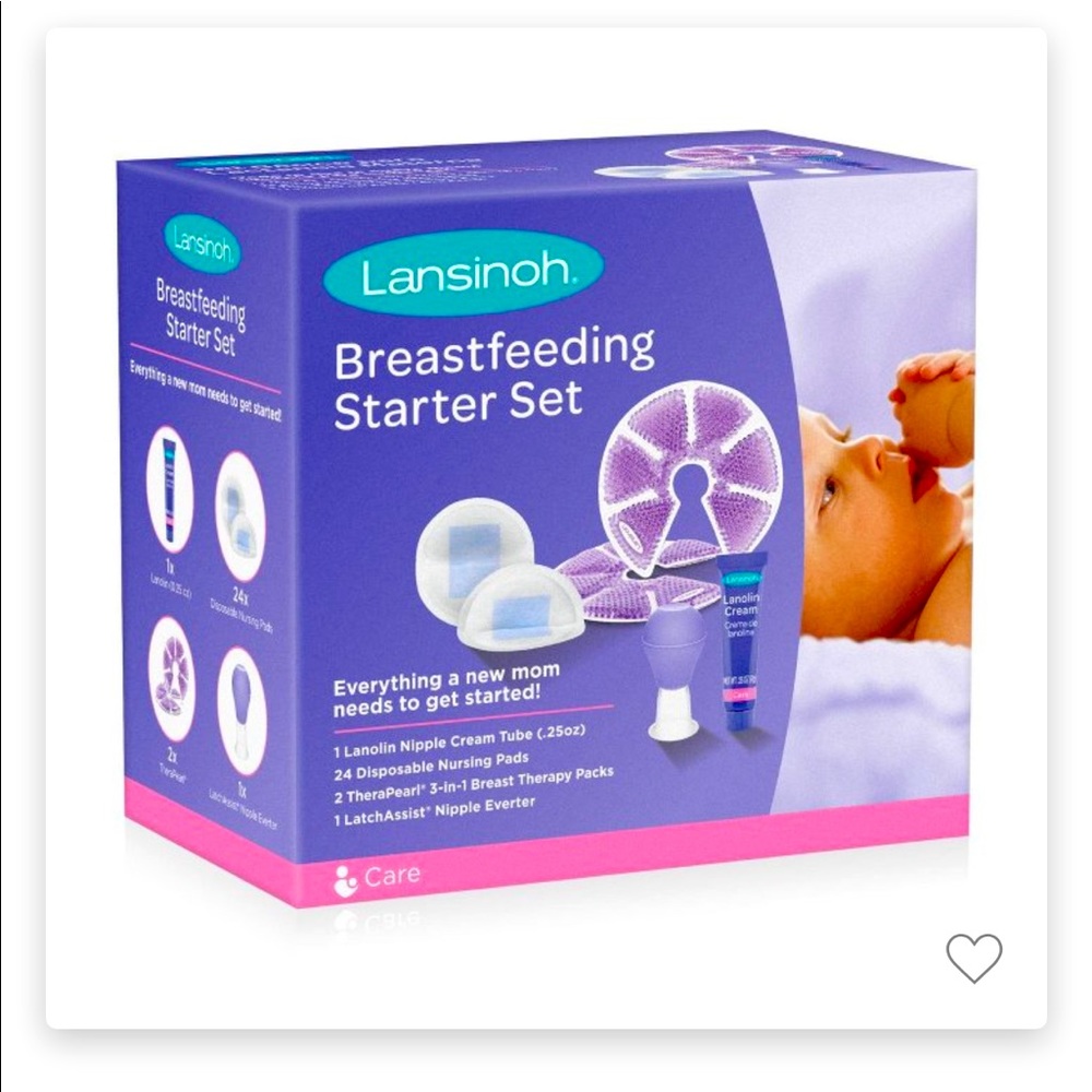 Lansinoh breastfeeding starter set
